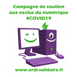 Campagne de soutien aux exclus du numérique - COVID 19