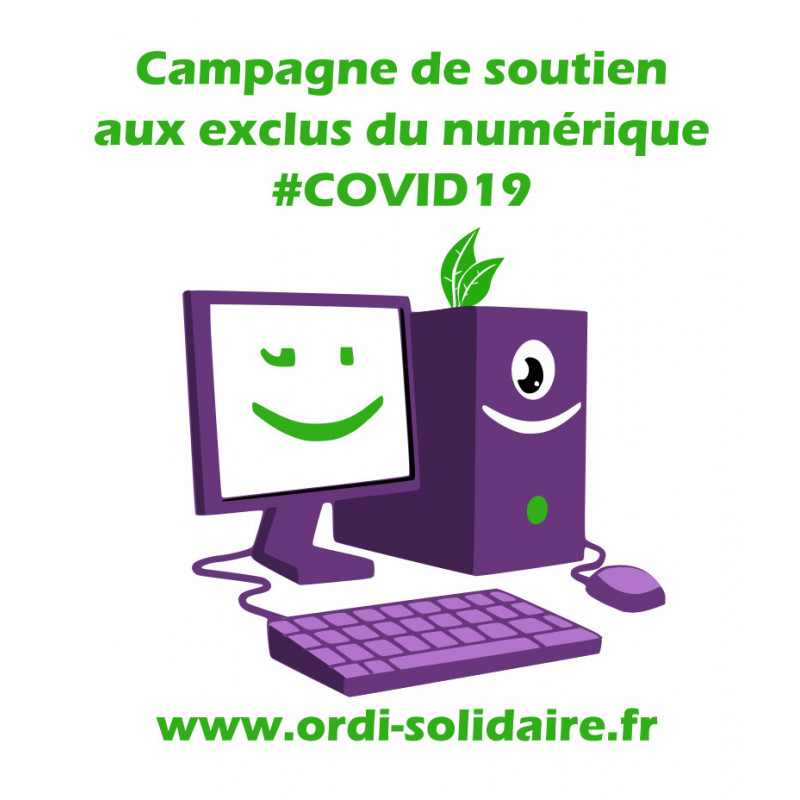 Campagne de soutien aux exclus du numérique - COVID 19