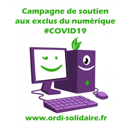 Campagne de soutien aux exclus du numérique - COVID 19
