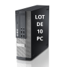 Lot de 10 pc Dell Optiplex 7010 i3-3240 SFF
